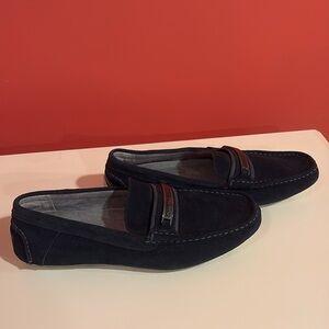 Calvin Klein Loafers / Drivers Navy Blue Suede Men’s Size 10
